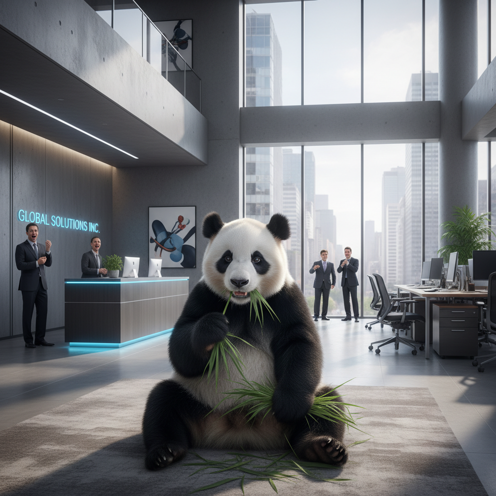Brand identity, reimagined with generative video. 🐼